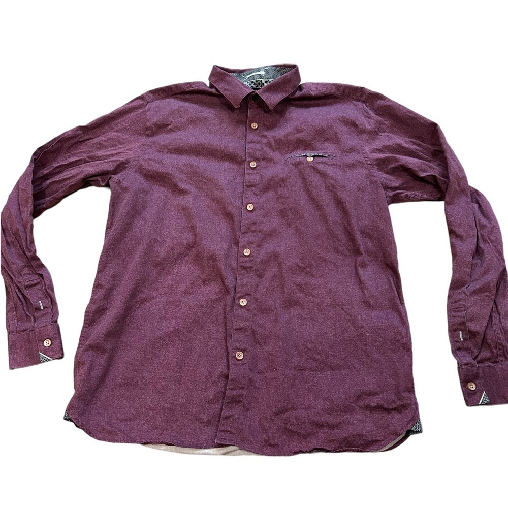 Ted Baker purple button down